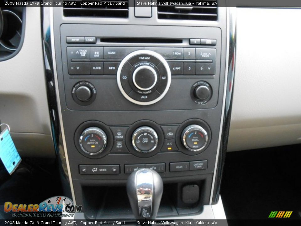 2008 Mazda CX-9 Grand Touring AWD Copper Red Mica / Sand Photo #16