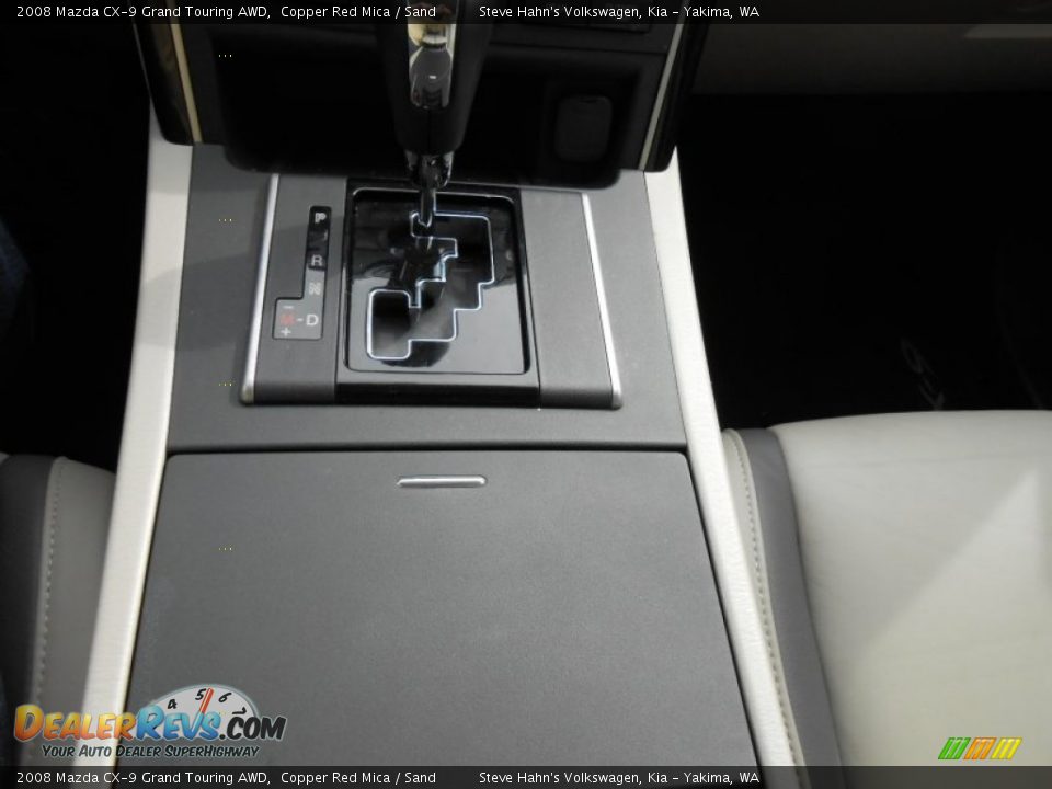 2008 Mazda CX-9 Grand Touring AWD Copper Red Mica / Sand Photo #18