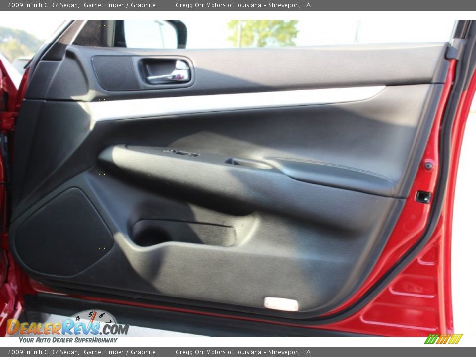 2009 Infiniti G 37 Sedan Garnet Ember / Graphite Photo #16