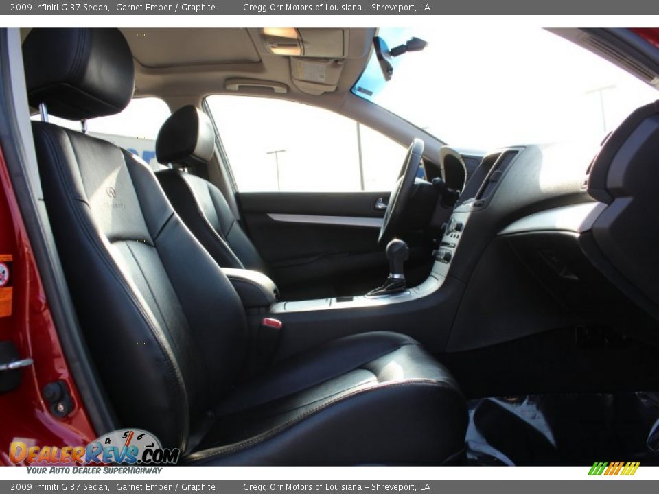 2009 Infiniti G 37 Sedan Garnet Ember / Graphite Photo #17