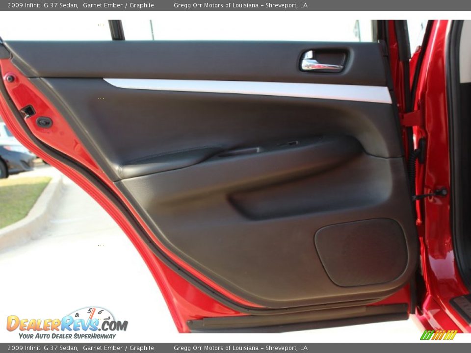 2009 Infiniti G 37 Sedan Garnet Ember / Graphite Photo #18