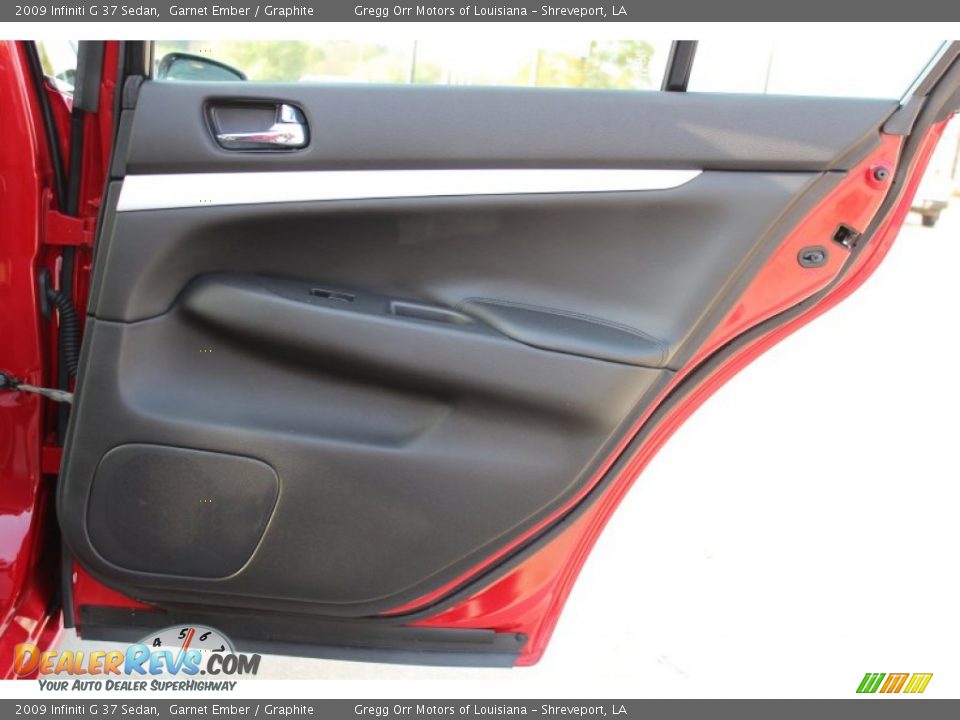 2009 Infiniti G 37 Sedan Garnet Ember / Graphite Photo #20