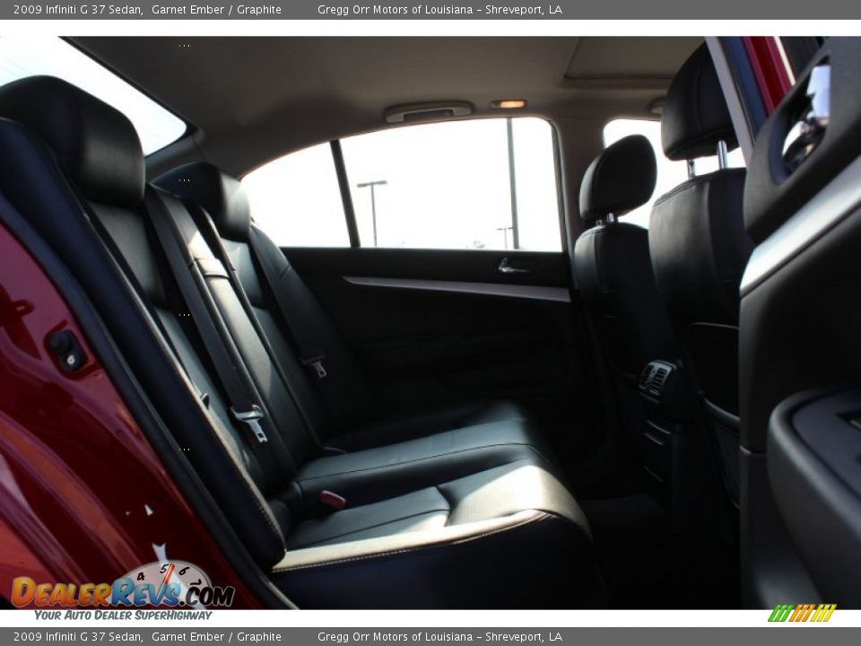 2009 Infiniti G 37 Sedan Garnet Ember / Graphite Photo #21