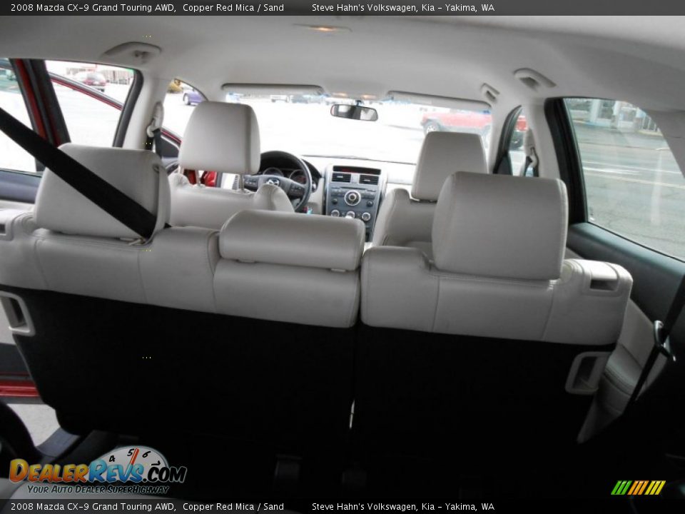 2008 Mazda CX-9 Grand Touring AWD Copper Red Mica / Sand Photo #26