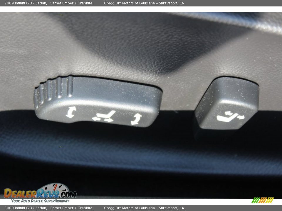 2009 Infiniti G 37 Sedan Garnet Ember / Graphite Photo #28