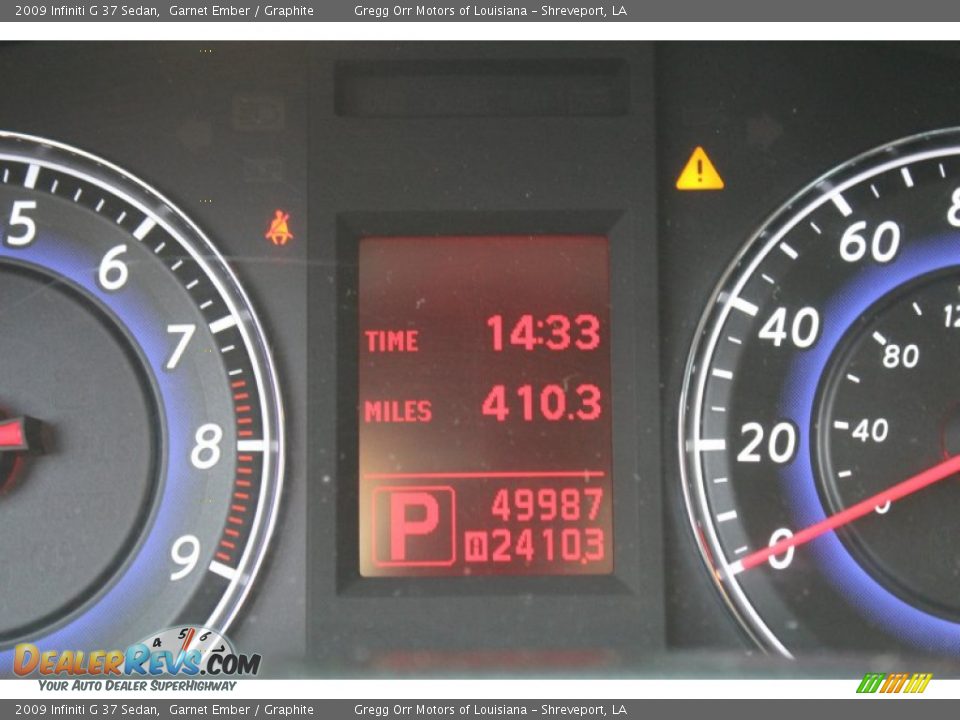 2009 Infiniti G 37 Sedan Garnet Ember / Graphite Photo #30