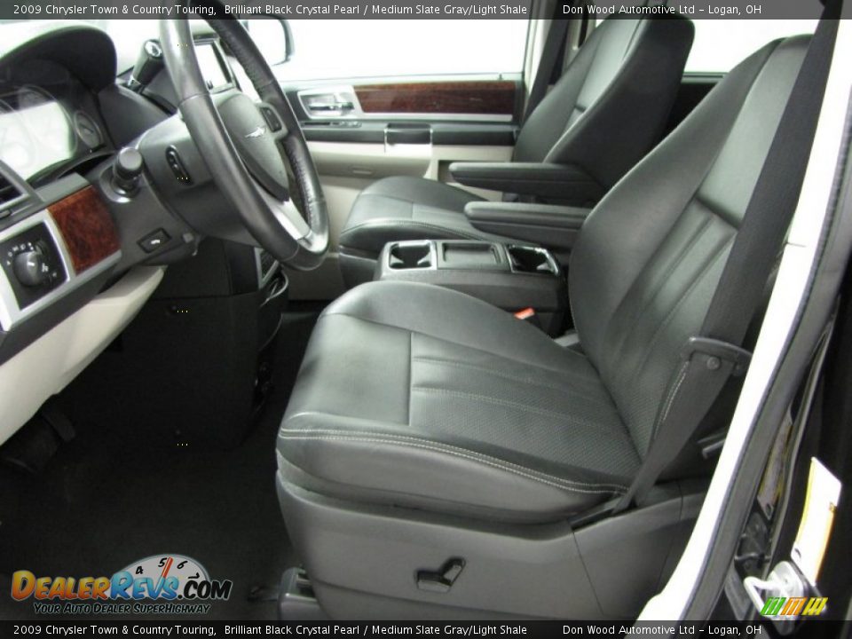 Front Seat of 2009 Chrysler Town & Country Touring Photo #5