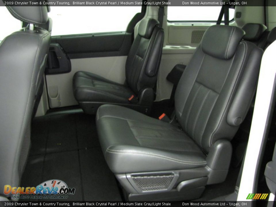 Rear Seat of 2009 Chrysler Town & Country Touring Photo #6