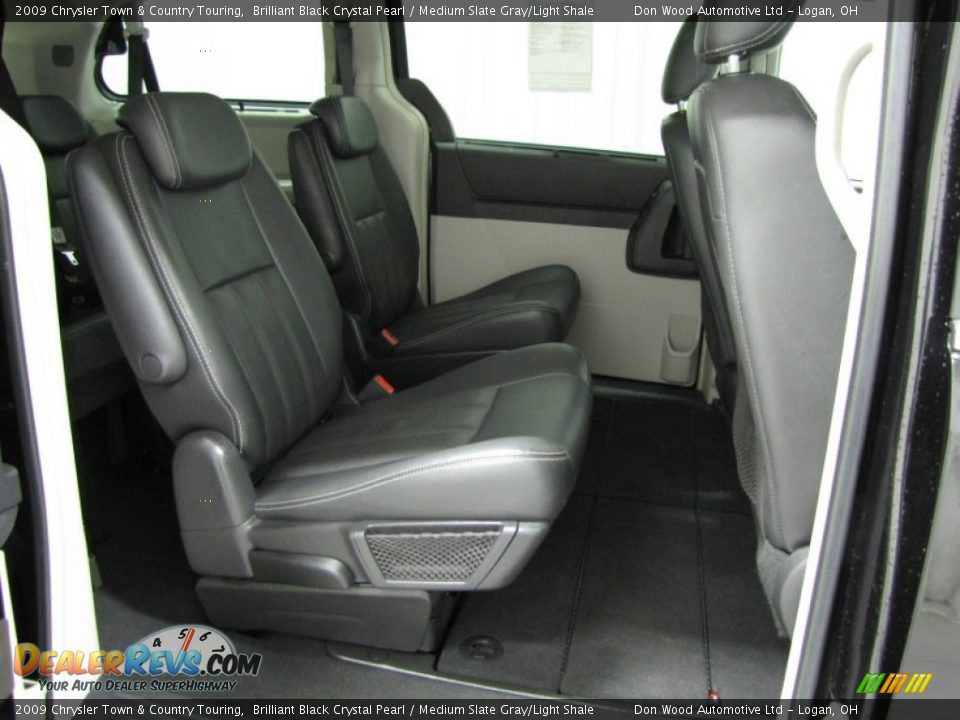 Rear Seat of 2009 Chrysler Town & Country Touring Photo #9