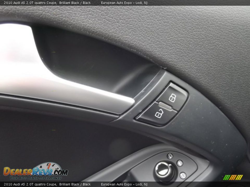 2010 Audi A5 2.0T quattro Coupe Brilliant Black / Black Photo #19