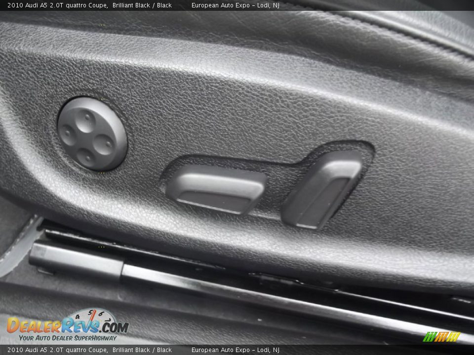 2010 Audi A5 2.0T quattro Coupe Brilliant Black / Black Photo #20