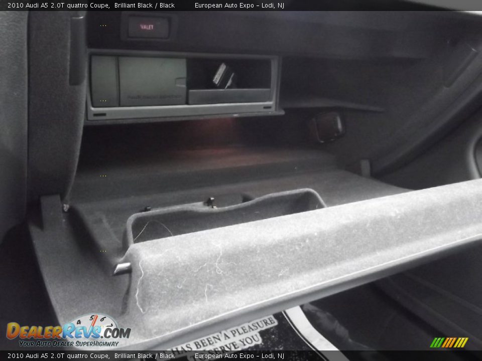 2010 Audi A5 2.0T quattro Coupe Brilliant Black / Black Photo #23