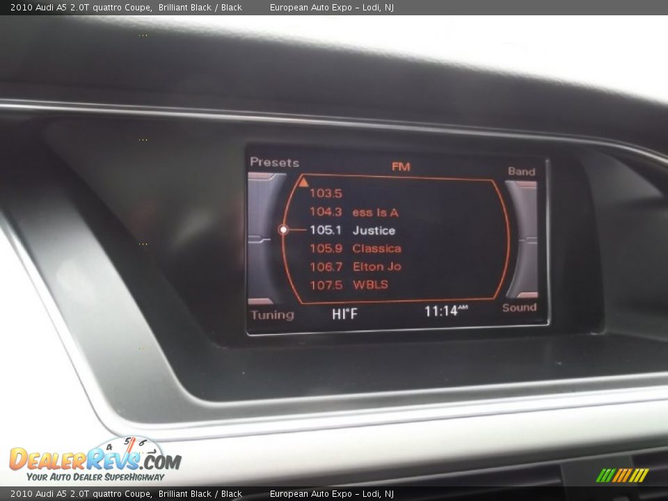 2010 Audi A5 2.0T quattro Coupe Brilliant Black / Black Photo #26