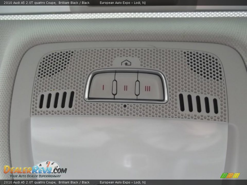 2010 Audi A5 2.0T quattro Coupe Brilliant Black / Black Photo #31