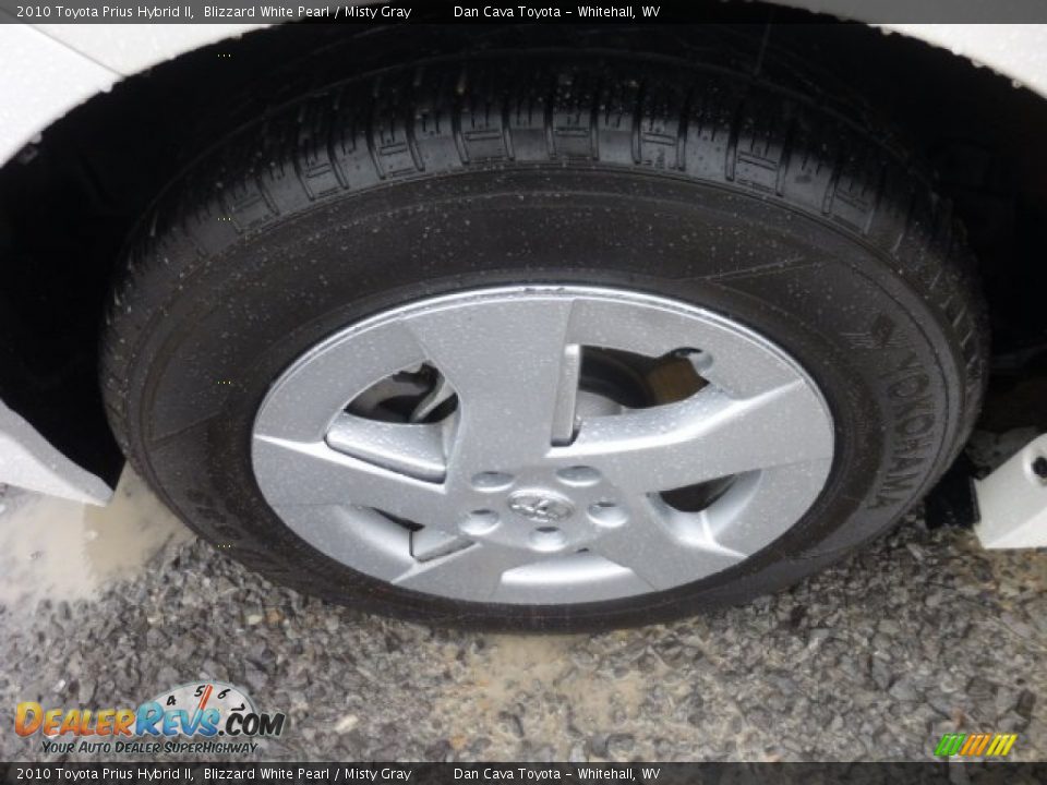 2010 Toyota Prius Hybrid II Blizzard White Pearl / Misty Gray Photo #8
