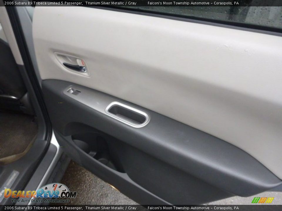 2006 Subaru B9 Tribeca Limited 5 Passenger Titanium Silver Metallic / Gray Photo #14