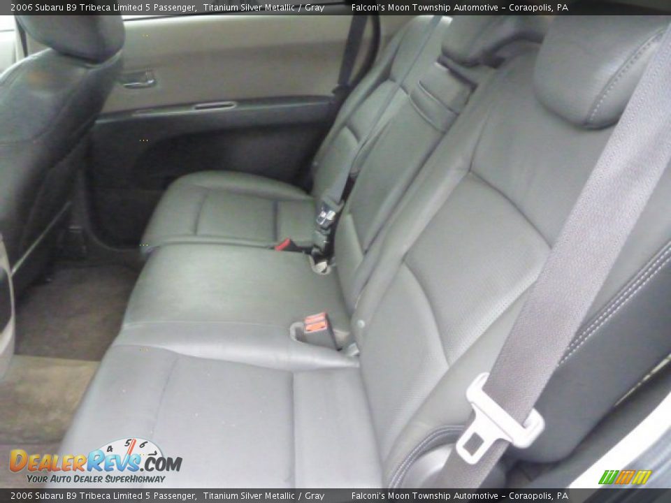 2006 Subaru B9 Tribeca Limited 5 Passenger Titanium Silver Metallic / Gray Photo #16