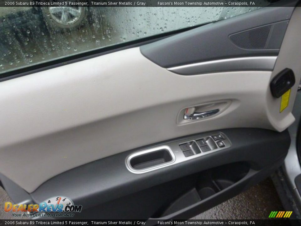 2006 Subaru B9 Tribeca Limited 5 Passenger Titanium Silver Metallic / Gray Photo #19