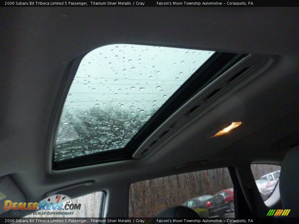 2006 Subaru B9 Tribeca Limited 5 Passenger Titanium Silver Metallic / Gray Photo #22