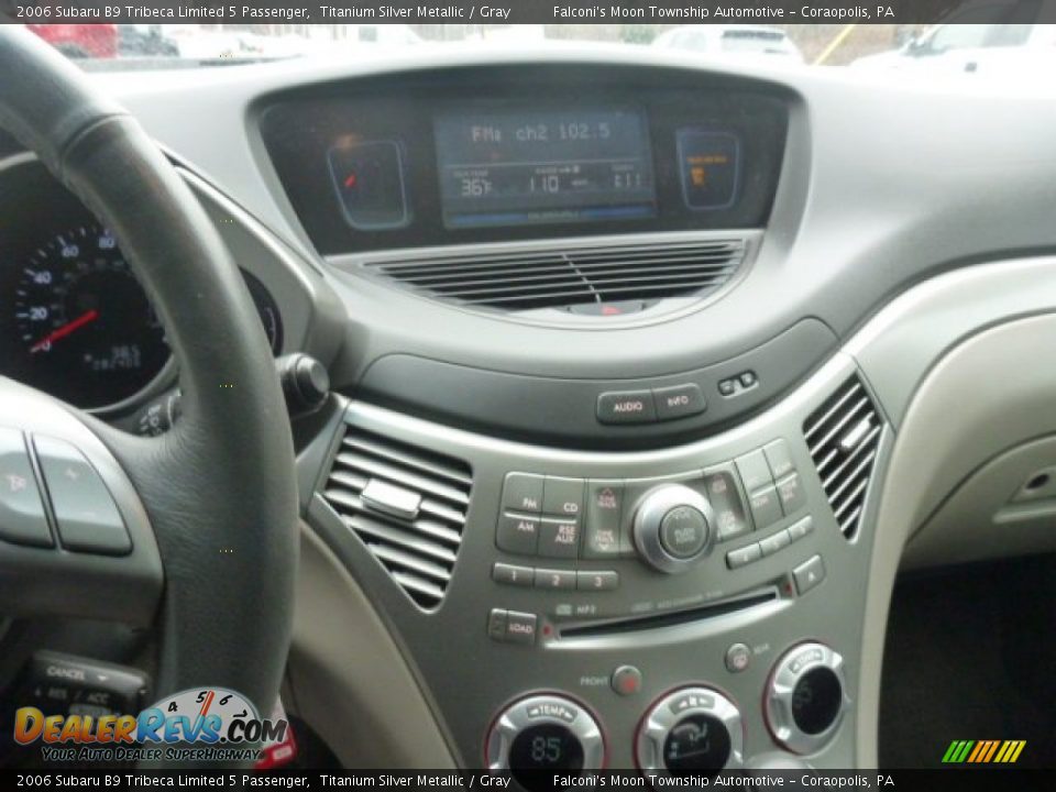 2006 Subaru B9 Tribeca Limited 5 Passenger Titanium Silver Metallic / Gray Photo #23