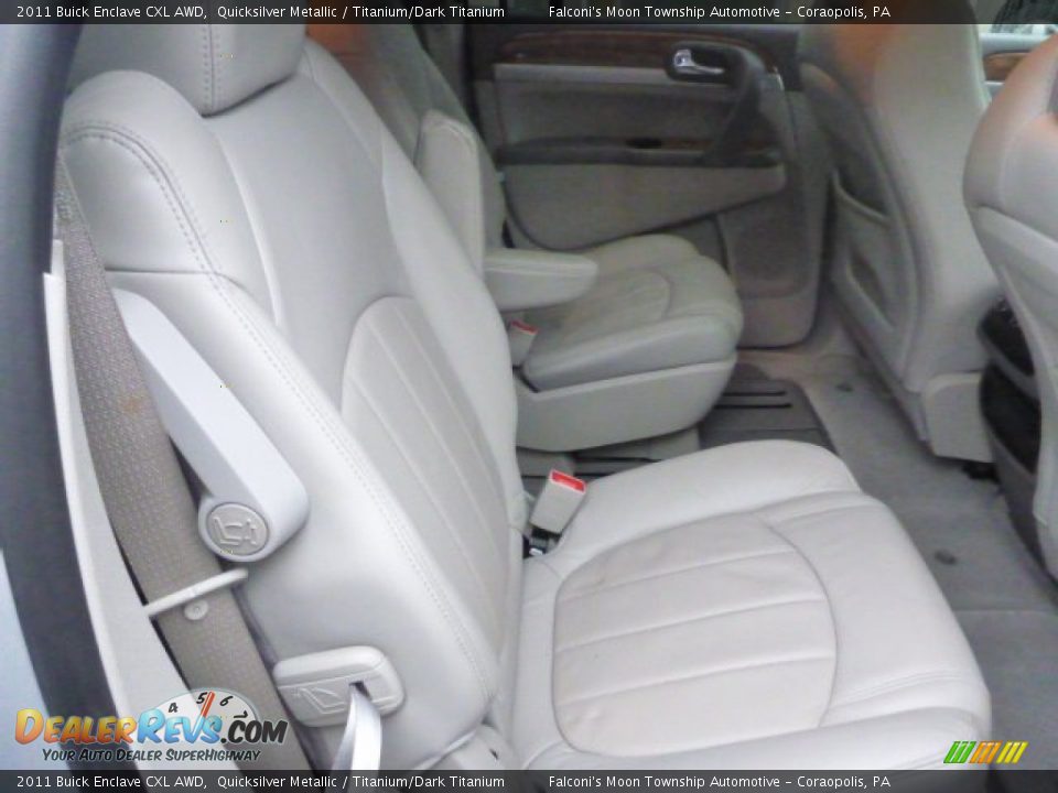 2011 Buick Enclave CXL AWD Quicksilver Metallic / Titanium/Dark Titanium Photo #13
