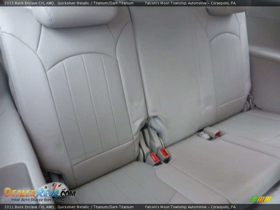 2011 Buick Enclave CXL AWD Quicksilver Metallic / Titanium/Dark Titanium Photo #14