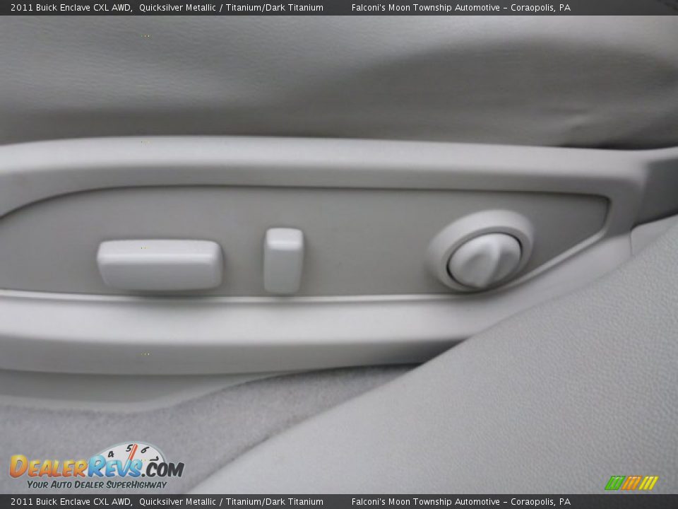 2011 Buick Enclave CXL AWD Quicksilver Metallic / Titanium/Dark Titanium Photo #20