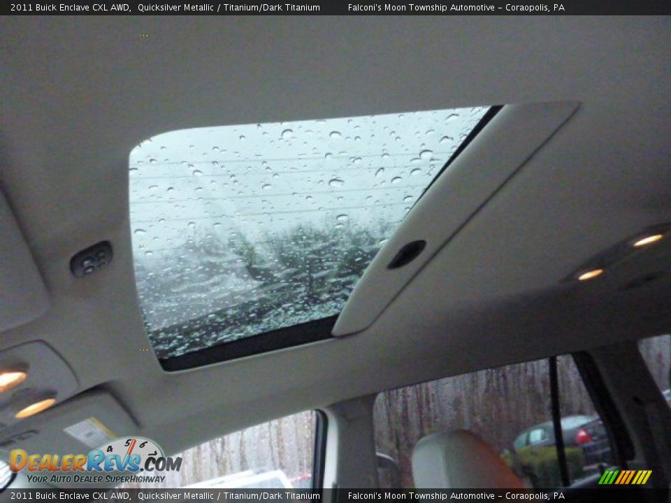 2011 Buick Enclave CXL AWD Quicksilver Metallic / Titanium/Dark Titanium Photo #21