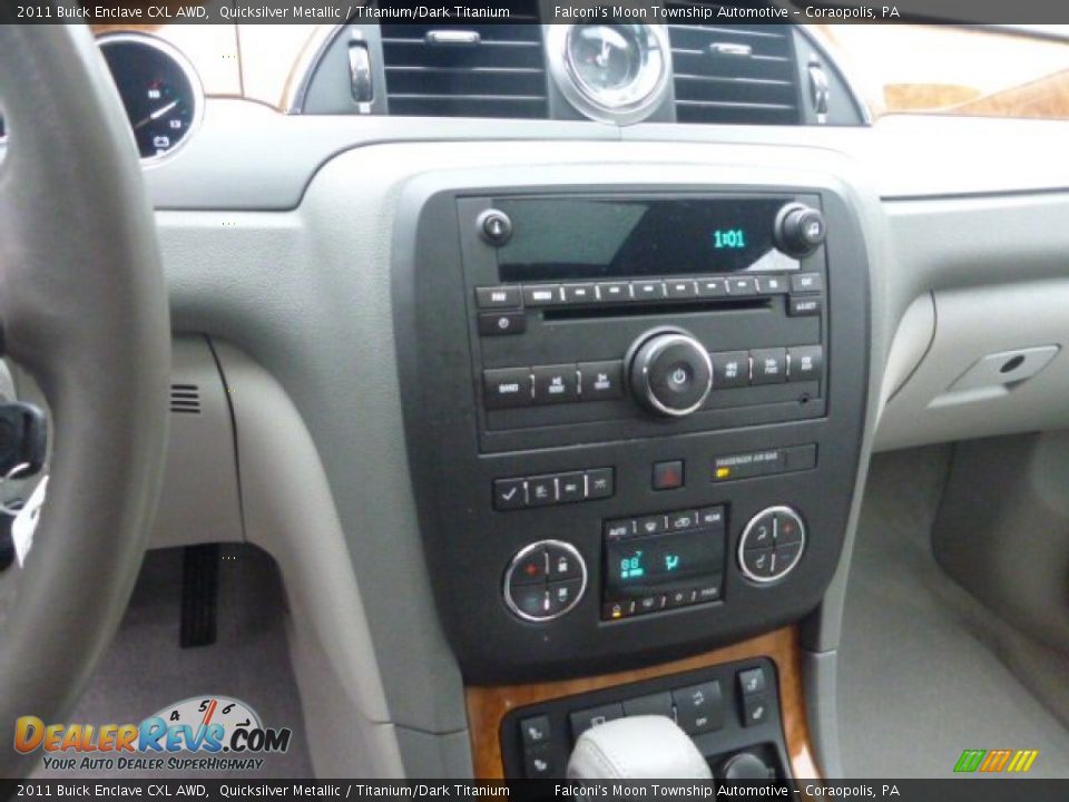 2011 Buick Enclave CXL AWD Quicksilver Metallic / Titanium/Dark Titanium Photo #23