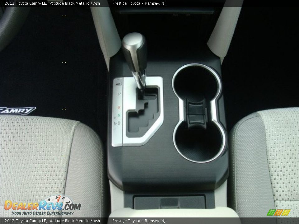 2012 Toyota Camry LE Attitude Black Metallic / Ash Photo #12