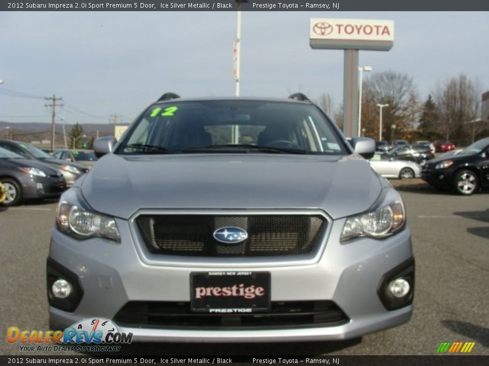 2012 Subaru Impreza 2.0i Sport Premium 5 Door Ice Silver Metallic / Black Photo #2