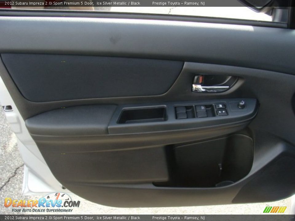 2012 Subaru Impreza 2.0i Sport Premium 5 Door Ice Silver Metallic / Black Photo #6