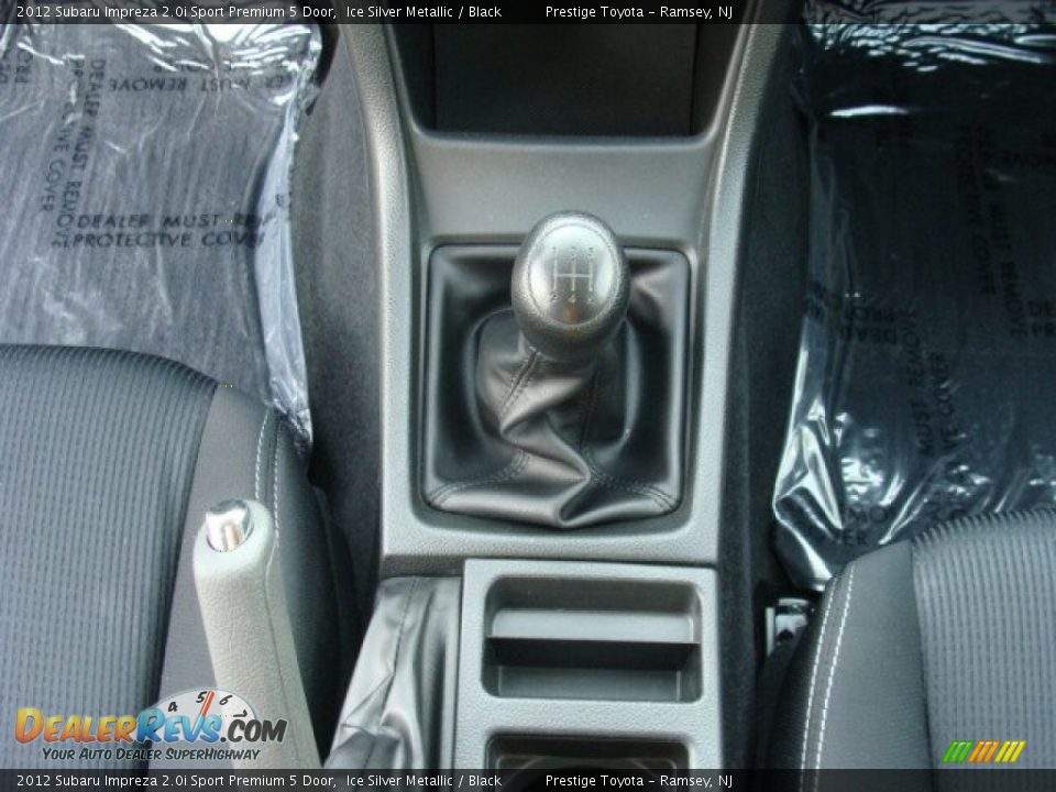 2012 Subaru Impreza 2.0i Sport Premium 5 Door Ice Silver Metallic / Black Photo #12
