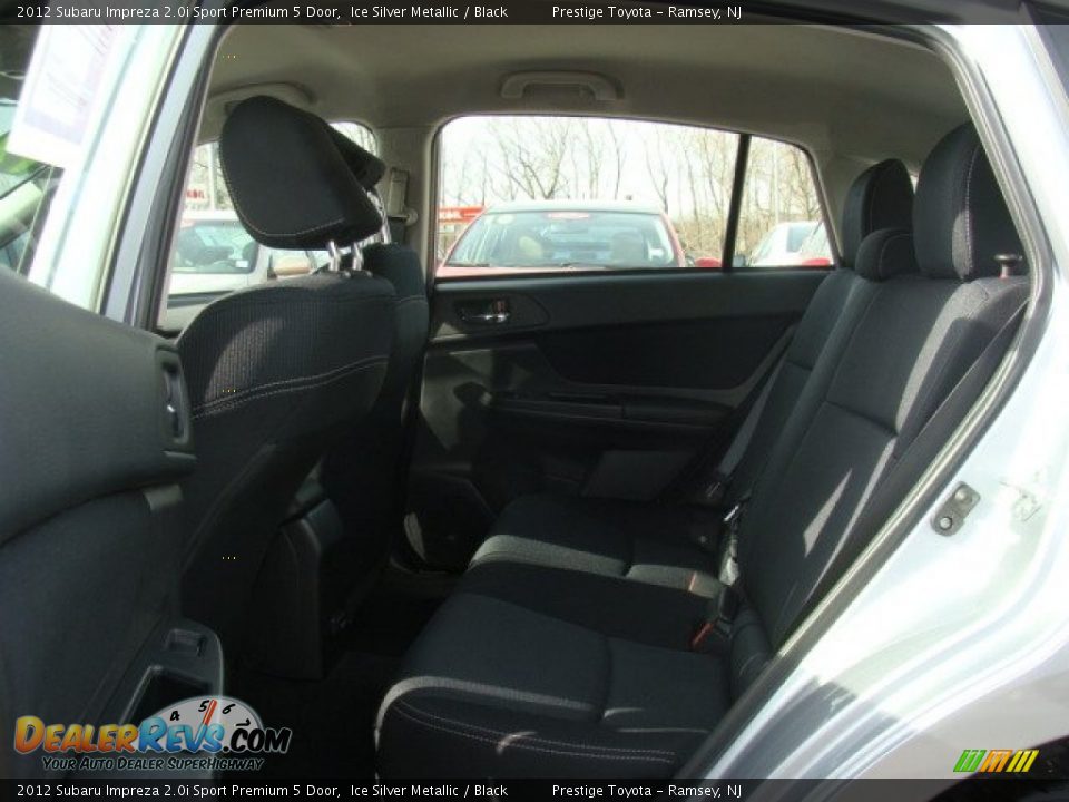 2012 Subaru Impreza 2.0i Sport Premium 5 Door Ice Silver Metallic / Black Photo #13