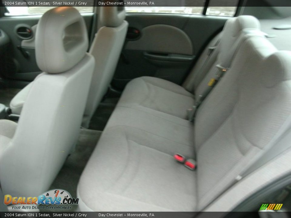 2004 Saturn ION 1 Sedan Silver Nickel / Grey Photo #7