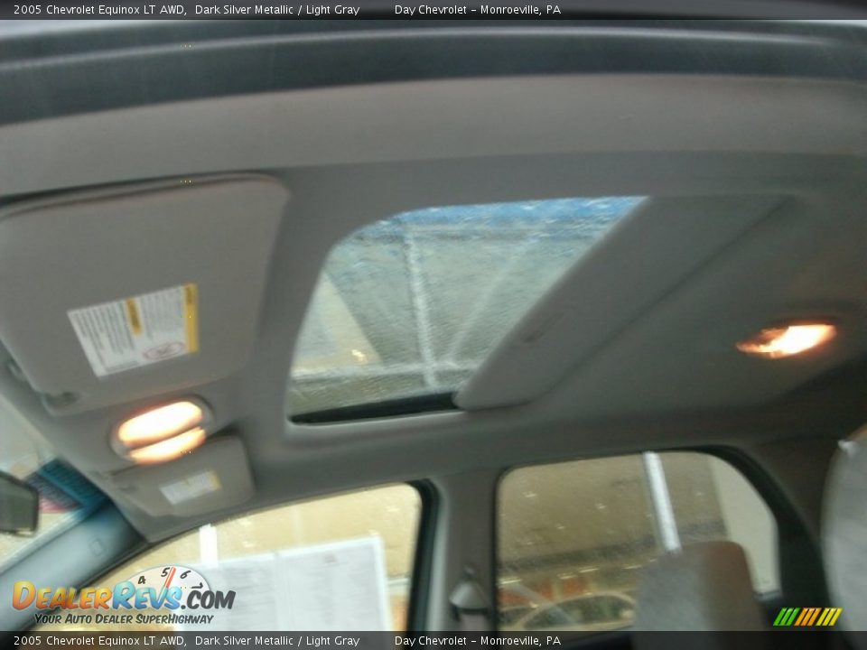 2005 Chevrolet Equinox LT AWD Dark Silver Metallic / Light Gray Photo #1