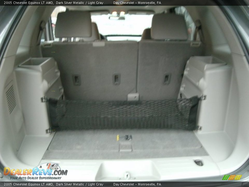 2005 Chevrolet Equinox LT AWD Dark Silver Metallic / Light Gray Photo #8