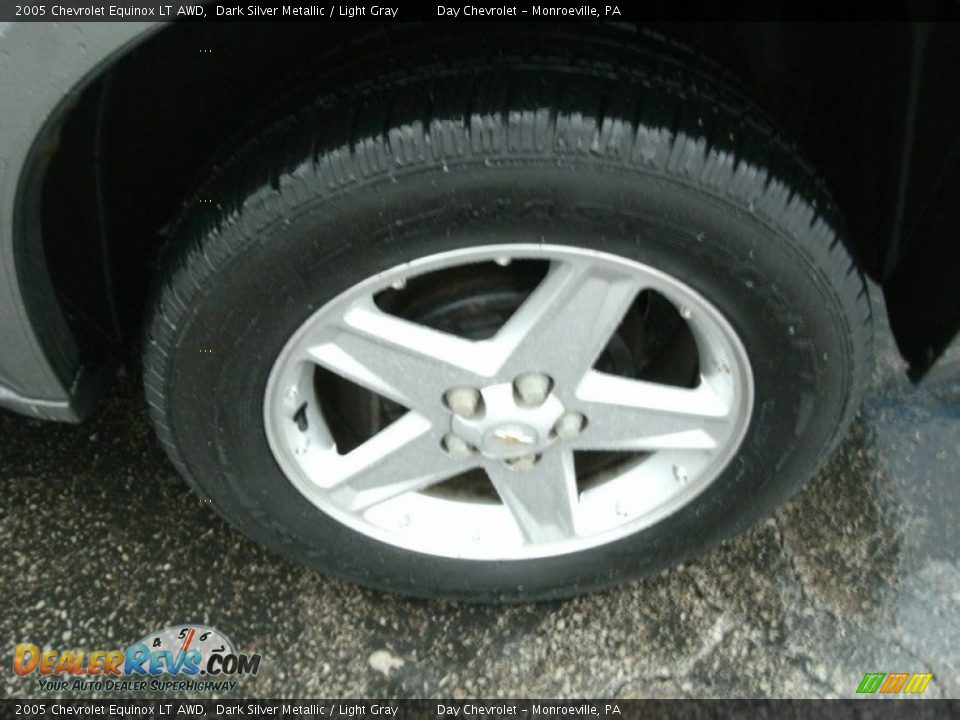 2005 Chevrolet Equinox LT AWD Dark Silver Metallic / Light Gray Photo #14