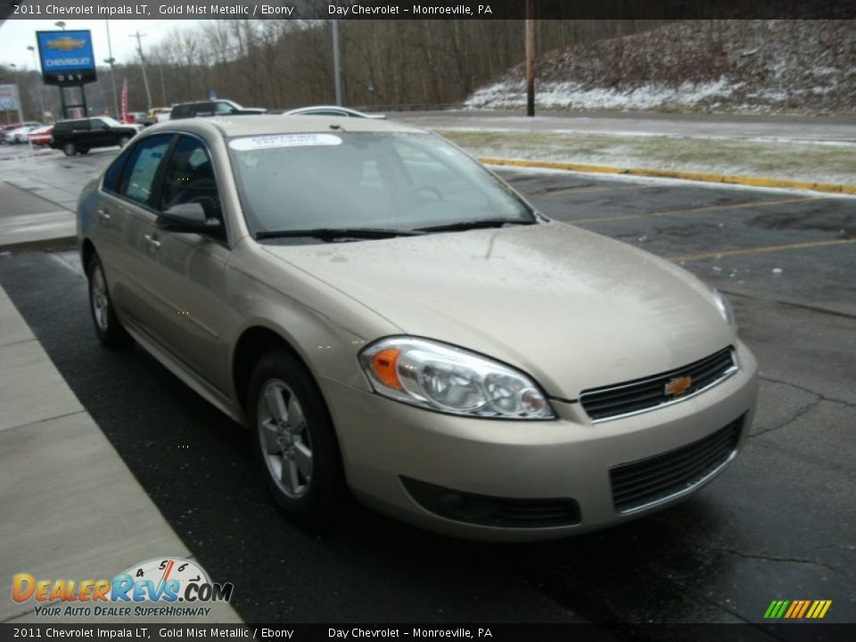 2011 Chevrolet Impala LT Gold Mist Metallic / Ebony Photo #3