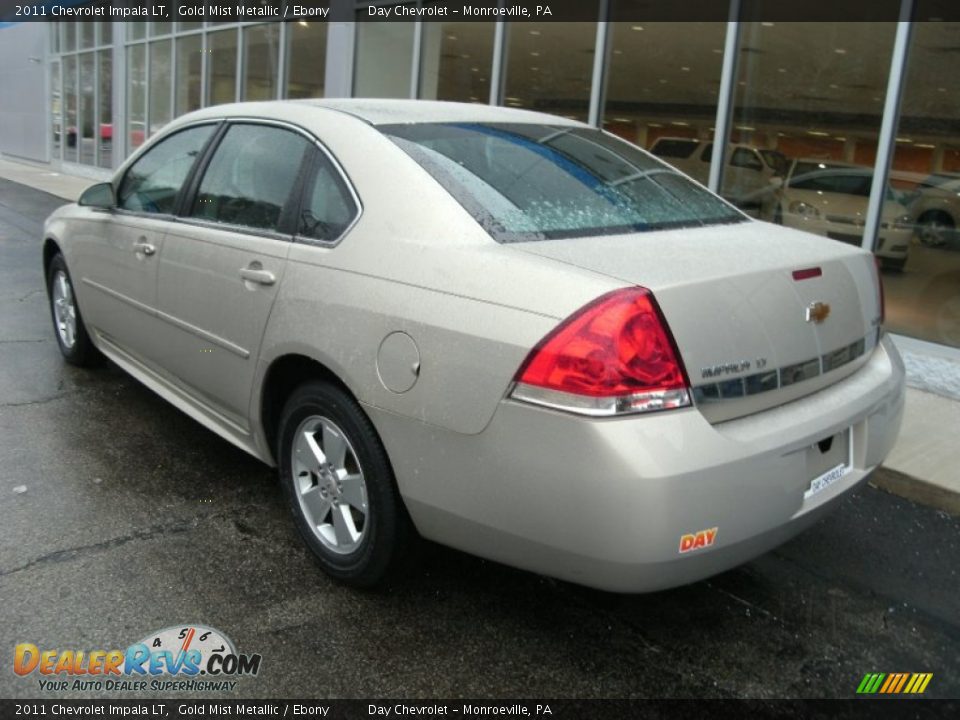 2011 Chevrolet Impala LT Gold Mist Metallic / Ebony Photo #5