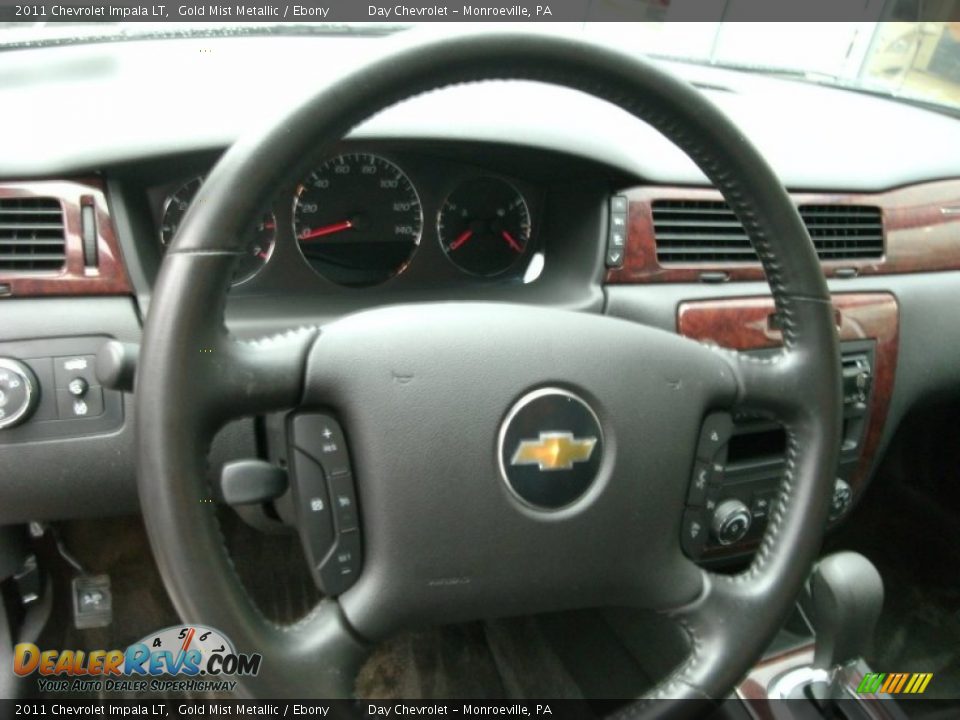 2011 Chevrolet Impala LT Gold Mist Metallic / Ebony Photo #11