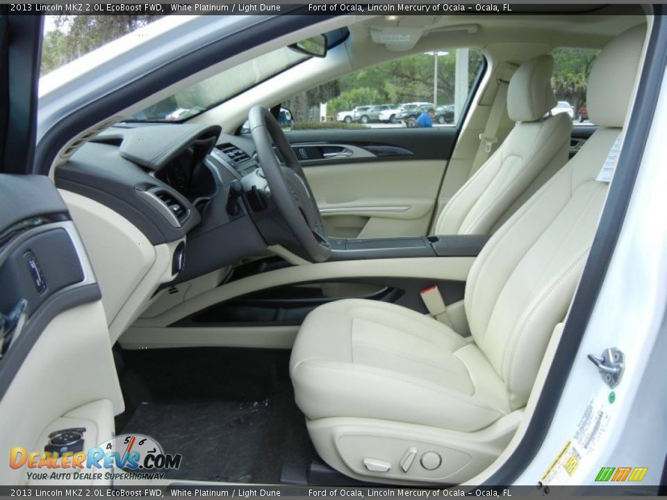 Light Dune Interior - 2013 Lincoln MKZ 2.0L EcoBoost FWD Photo #5