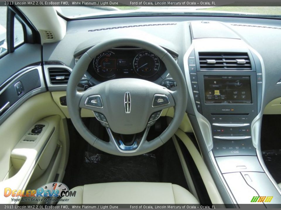 Dashboard of 2013 Lincoln MKZ 2.0L EcoBoost FWD Photo #8