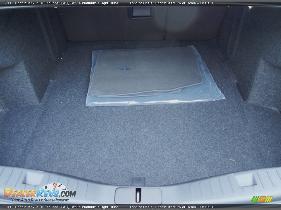 2013 Lincoln MKZ 2.0L EcoBoost FWD White Platinum / Light Dune Photo #11