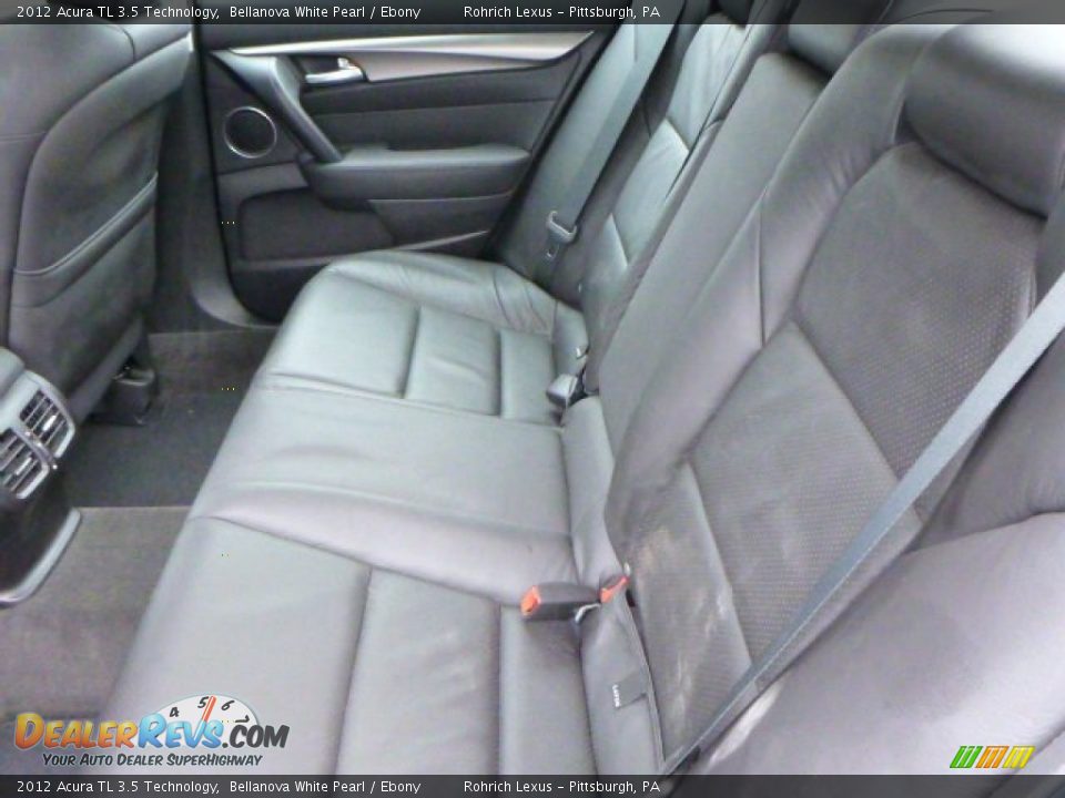 2012 Acura TL 3.5 Technology Bellanova White Pearl / Ebony Photo #5