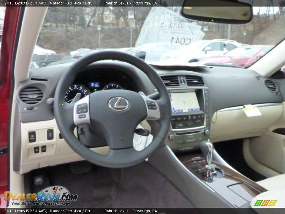Dashboard of 2013 Lexus IS 250 AWD Photo #12