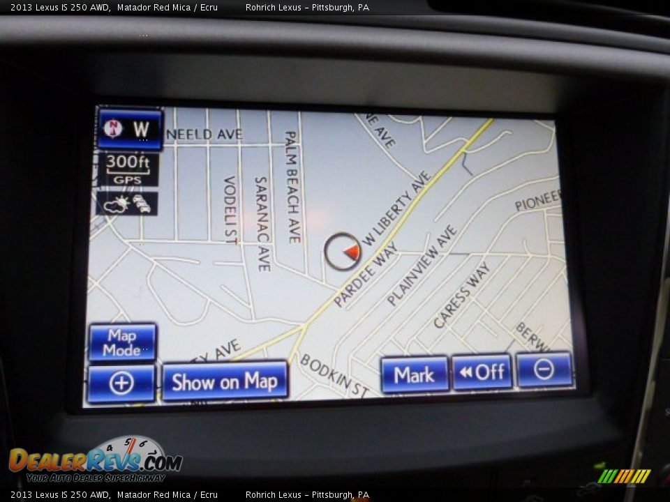 Navigation of 2013 Lexus IS 250 AWD Photo #17