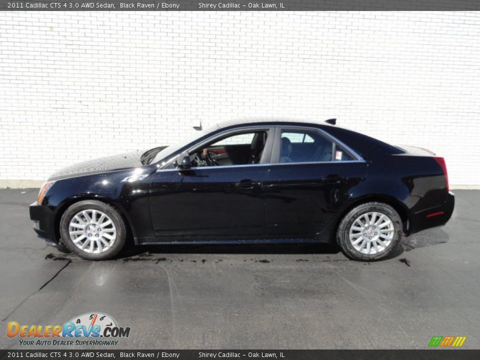 2011 Cadillac CTS 4 3.0 AWD Sedan Black Raven / Ebony Photo #7