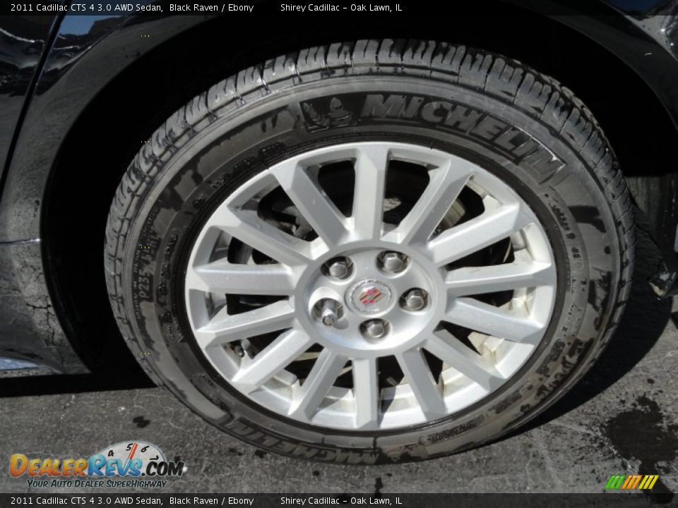 2011 Cadillac CTS 4 3.0 AWD Sedan Black Raven / Ebony Photo #8