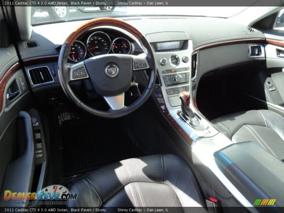 2011 Cadillac CTS 4 3.0 AWD Sedan Black Raven / Ebony Photo #9